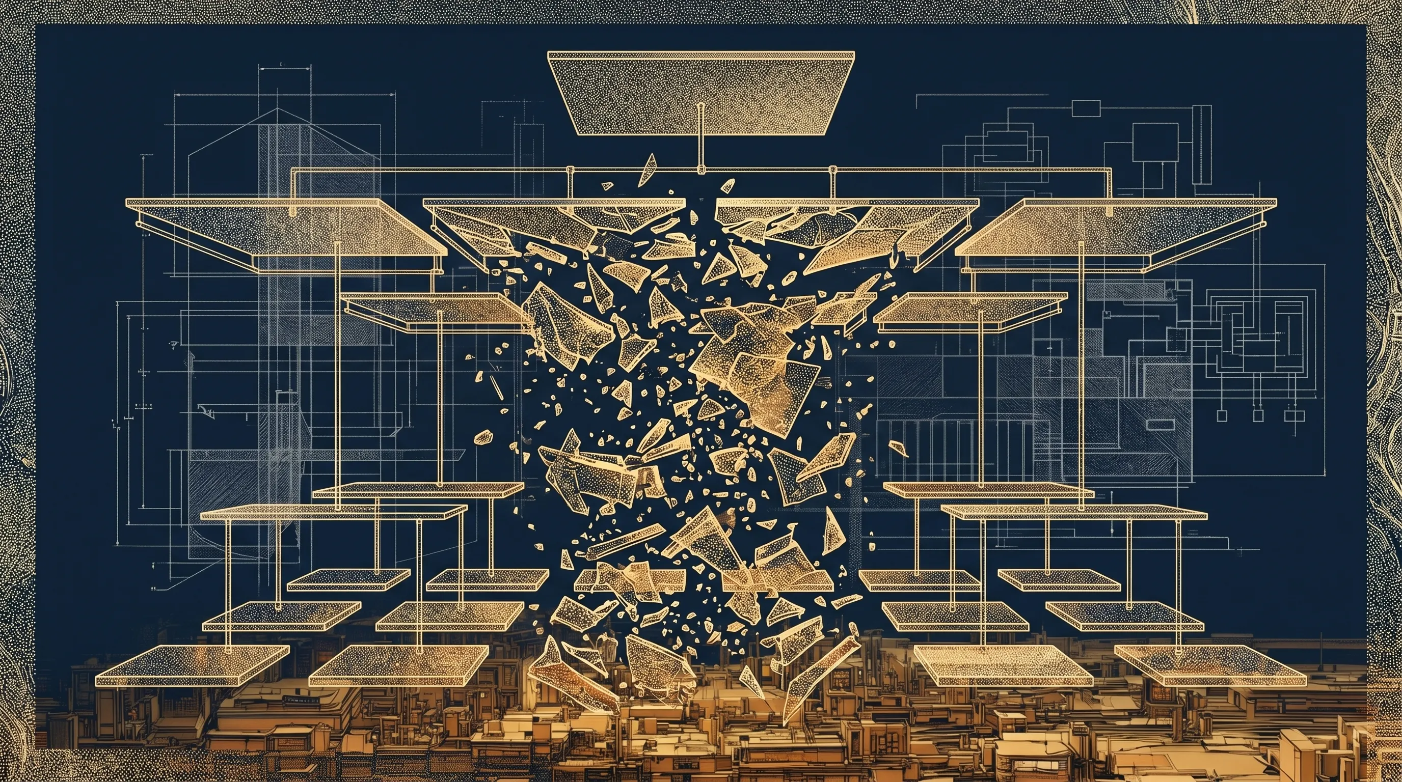 The Great Flattening: Why AI Is Killing Middle Management First